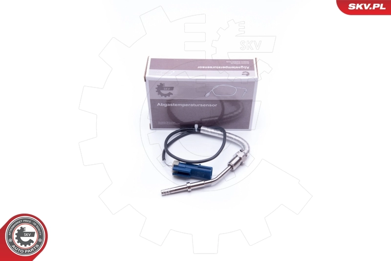 Sensor, exhaust gas temperature